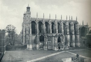 La chapelle, depuis le toit de Long Chamber, 1926 - Unbekannt