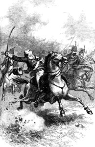 La Charge de Pulaski, vers 1880 - Unbekannt