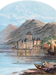 Le château de Chillon, lac Léman, Suisse, 1864 - Unbekannt