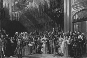 Le baptême du prince de Galles, 25 janvier 1842, 1901 - Unbekannt
