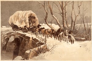 Le chariot de Noël, 1866