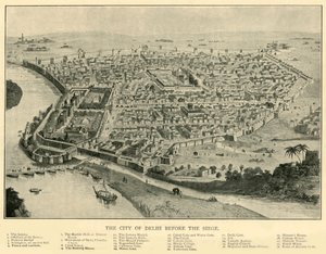 La ville de Delhi avant le siège, 1901 - Unbekannt