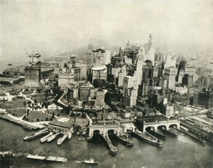 La ville de New York vue du ciel, 1936 - Unbekannt