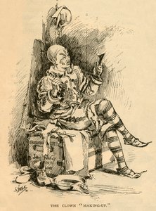 Le Clown se maquillant, 1882