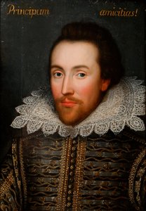 Le portrait Cobbe de William Shakespeare 1564-1616, vers 1610 - Unbekannt