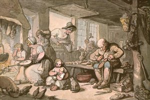 La famille heureuse des cordonniers, vers 1900 - Unbekannt