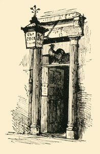 Le Cock Tavern, 1902