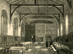 La salle du collège, 1881 - Unbekannt