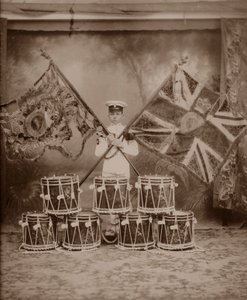 Les couleurs des 1er Royal Munster Fusiliers, Rangoon, Birmanie, 1913 - Unbekannt