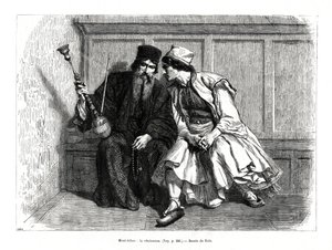 La Confession, Mont Athos, nord de la Grèce, 1886