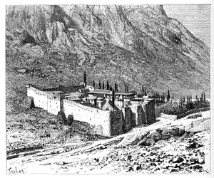 Le Couvent de Sainte-Catherine, Mont Sinaï, Égypte - Unbekannt