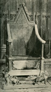 Le Trône du Couronnement, contenant la Pierre Ancienne, 1902 - Unbekannt