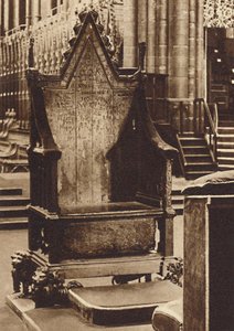 Le Trône du couronnement et la Pierre de Scone
