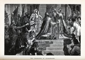 Le couronnement de Charlemagne, 1882