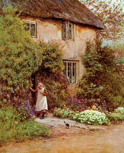 La porte du cottage, 1899 - Unbekannt