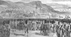 La Guerre de Crimée, 1854-56 : Service divin...avant la bataille de Balaklava, 1901 - Unbekannt