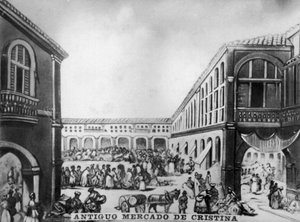 Le vieux marché de Cristina, 19e siècle, années 1920 - Unbekannt