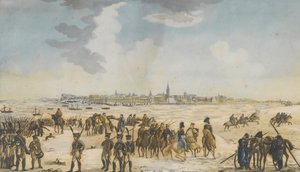 La traversée du Rhin près de Düsseldorf par l