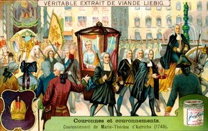 Le couronnement de Marie-Thérèse d