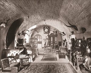 La Crypte, Château de Glamis, Forfar, Écosse, 1894