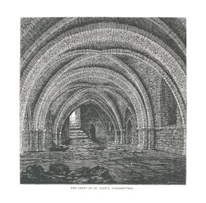 La crypte de Saint-Jean, 1878