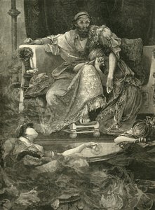 La Mort de Sardanapale, 1890 - Unbekannt