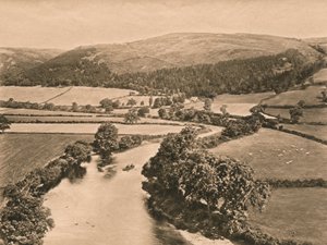 La vallée de la Dee, depuis le monticule de Glendower, 1902 - Unbekannt