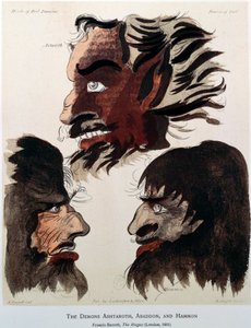 Les démons Ashtaroth, Abaddon et Mammon, 1801 - Unbekannt