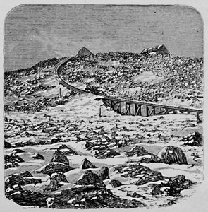 Le Dépôt et la Maison du Sommet, Mont Washington, 1883 - Unbekannt