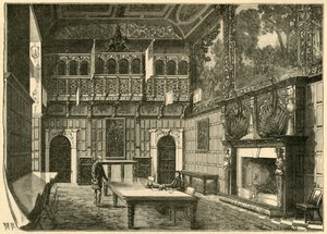 La salle à manger, Hatfield, 1898