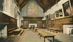 La salle à manger, Eton College, 1910 - Unbekannt
