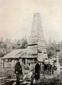 Le puits Drake, Pennsylvanie, Amérique, 1859 - Unbekannt