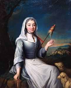La Duchesse de Villais en costume
