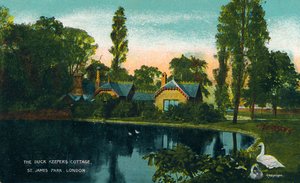 Le cottage du gardien des canards, St. James Park, Londres, 1907 - Unbekannt