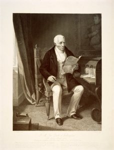 Le duc de Wellington lisant des dépêches chez lui à Apsley House, Londres - Unbekannt