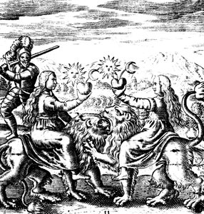La onzième clé de Basil Valentine, moine et alchimiste allemand légendaire du 15e siècle, 1651