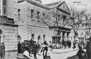 La Bourse, Gibraltar, 20ème siècle - Unbekannt