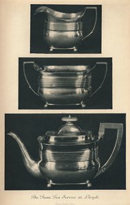 Le Service à Thé Fame chez Lloyds, vers 1804, 1928 - Unbekannt
