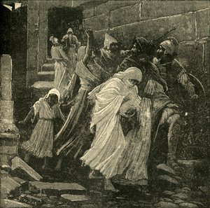 La fuite de Sédécias, 1890