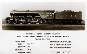 La locomotive à vapeur Flying Scotsman - Unbekannt