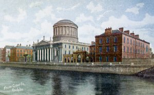 Les Quatre Cours, Dublin, Irlande, vers 1900-1920 - Unbekannt
