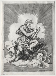 Les Quatre Évangélistes : Saint Jean, c. 1518 - Unbekannt