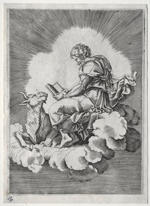 Les Quatre Évangélistes : Saint Luc, vers 1518 - Unbekannt