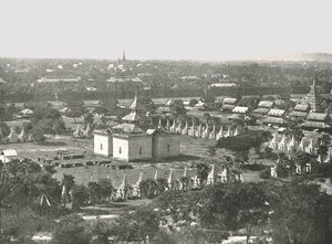 Les quatre cent cinquante temples, Mandalay, Birmanie, 1895