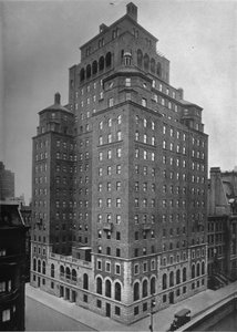 Le bâtiment des clubs de fraternité, New York, 1924 - Unbekannt