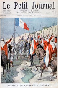 Le drapeau français à In Salah, Algérie, 1900 - Unbekannt