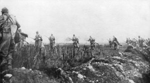 Les Français lancent leur offensive, 2e bataille de Champagne, France, 25 septembre 1915 - Unbekannt