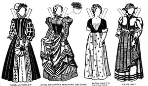 La galerie des costumes : robes portées à l