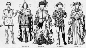 La galerie des costumes : robes portées dans les dernières années du règne d