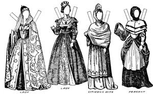 La Galerie du Costume Anglais : Quelques robes portées à l